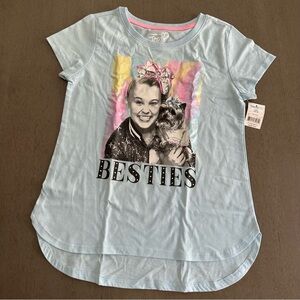 Nickelodeon Girls' JoJo Siwa Pastel T-shirt Size Large 10-12 New